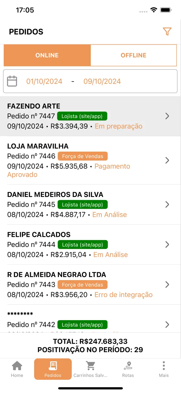 Screenshot #3 pour Pedidos Hava