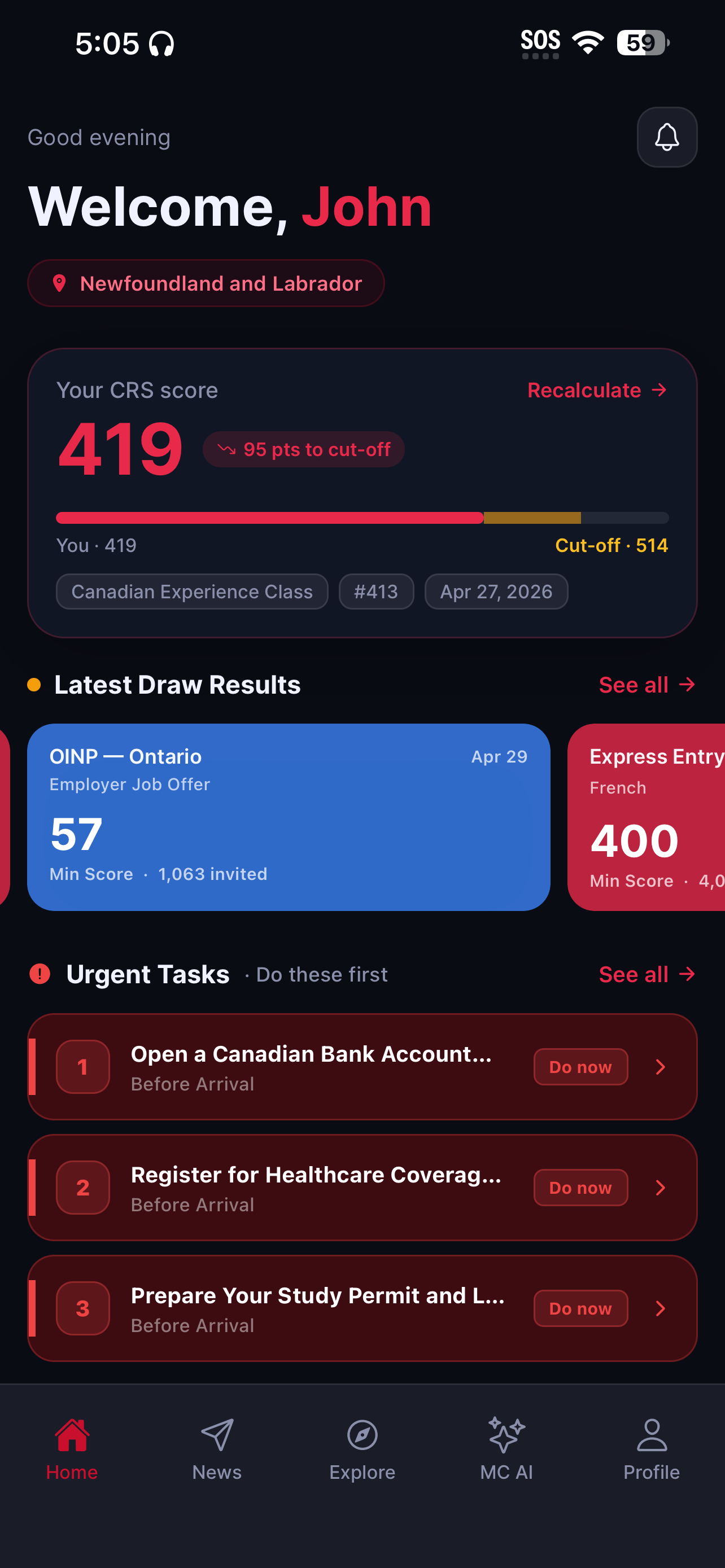 MoveCa:Canada PR & Immigration screenshot 4