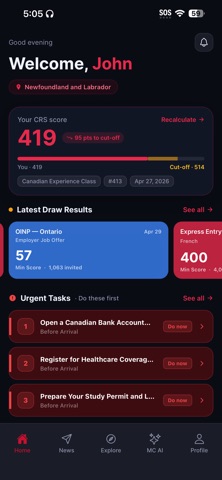 MoveCa:Canada PR & Immigration screenshot