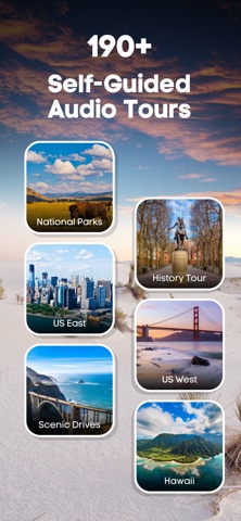 White Sands NP GPS Audio Tour iPhone screenshot
