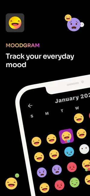 Moodgram: Personal mood dairy screenshot 1