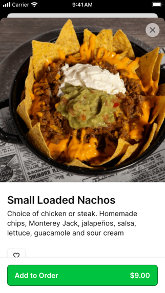 App screenshot