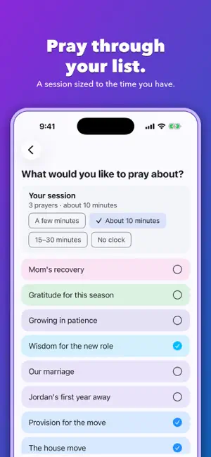 Prayer Journal App - Altar screenshot 4