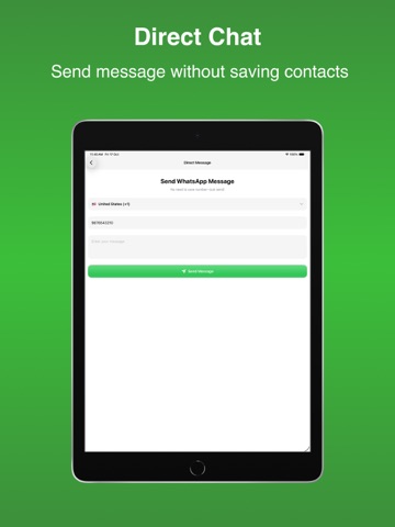 Web Scan - Dual Chat iPad screenshot