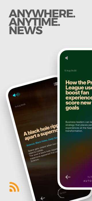 News Voice Reader Screenshot 1 of 7