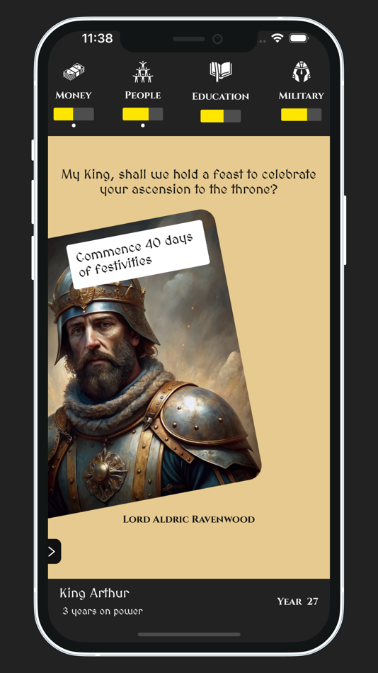 #4. King: The Fallen Throne (iOS) 来自: Muhammed Deniz