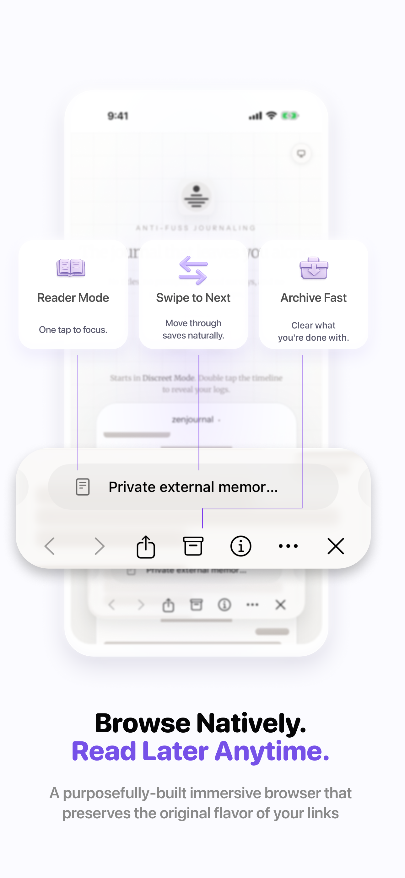 Bookmark App: DoubleMemory screenshot 3
