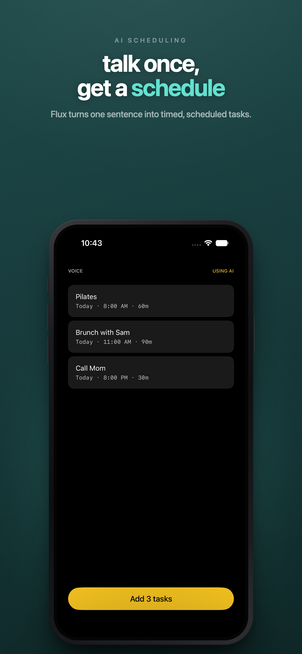 Flux: Daily Planner & Tasks screenshot 3