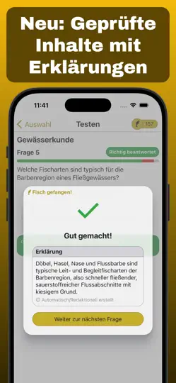 Screenshot von Fischer Fragen Sachsen-Anhalt auf dem iPhone 2