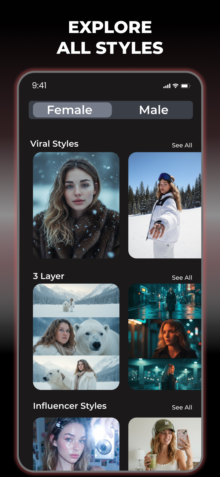 FaceAI - AI Photos & Face Swap screenshot 4