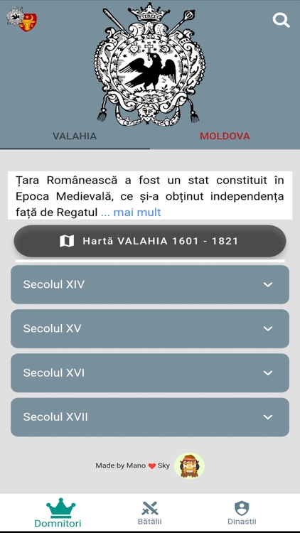 Istorie - Domnitori și Bătălii