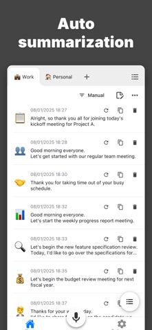 Mr.Transcribe - Audio to Text iPhone screenshot