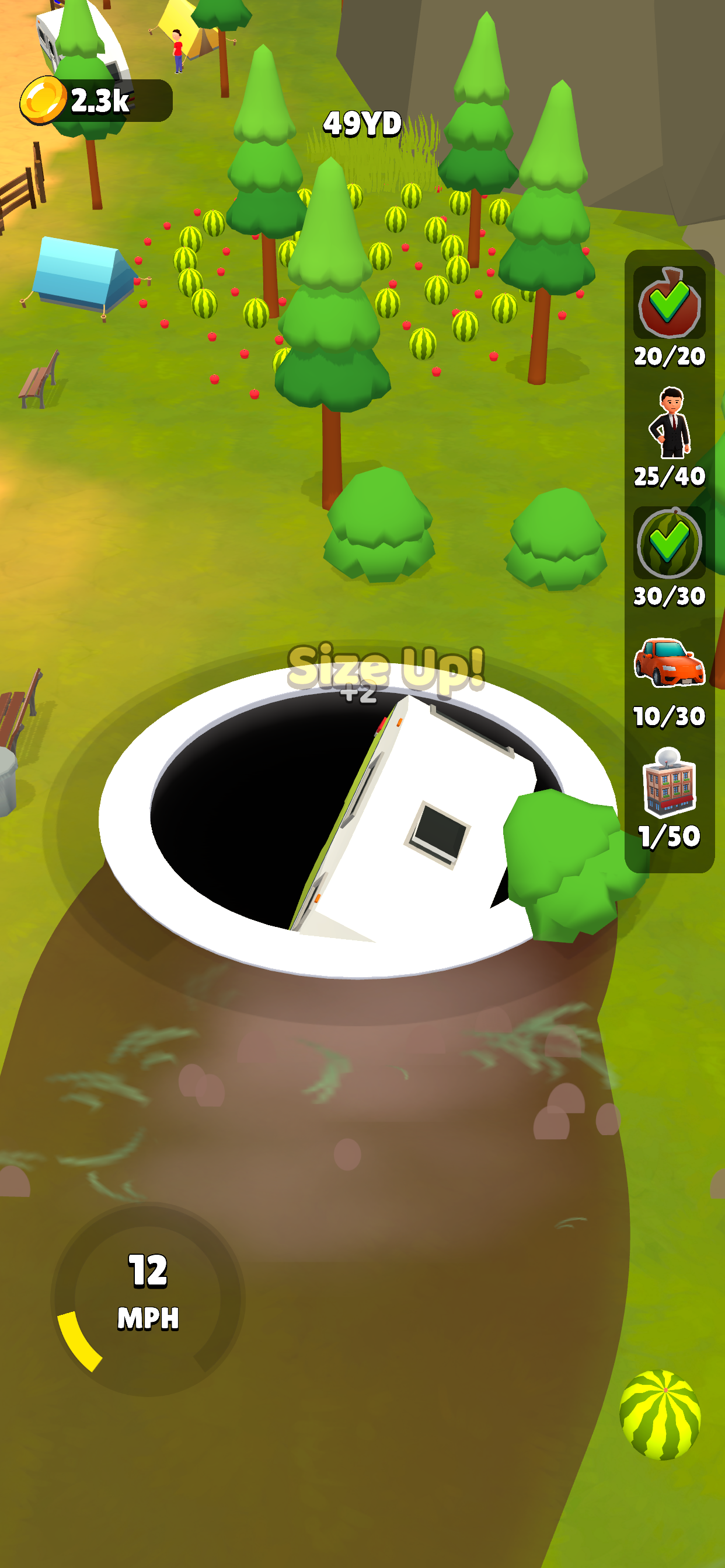 Slingshot Hole! screenshot 4