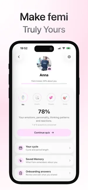 femi – premium period tracker screenshot 4