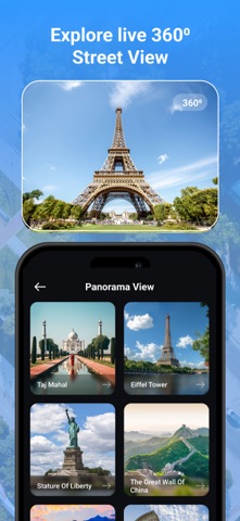 Street View Live Earth Map 3D App Store preview screenshot 3