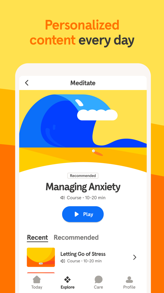 #7. Headspace: Meditation & Health (iOS) Podle: Headspace Inc.