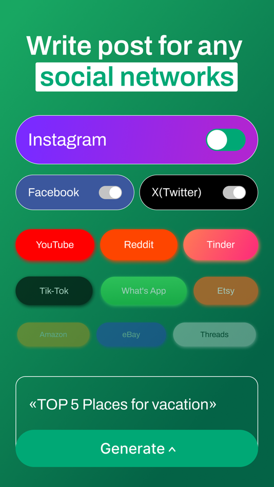 #1. Easy Writer - AI Writing Agent (iOS) 由: Dmitriy Nezhydenko
