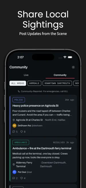 Halifax Fire Alerts screenshot 2