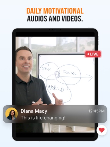GrowthDay: Daily Mindset Coach iPad screenshot