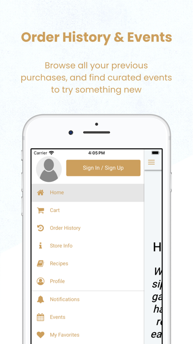 Bottle Service Wine & Spirits Screenshot