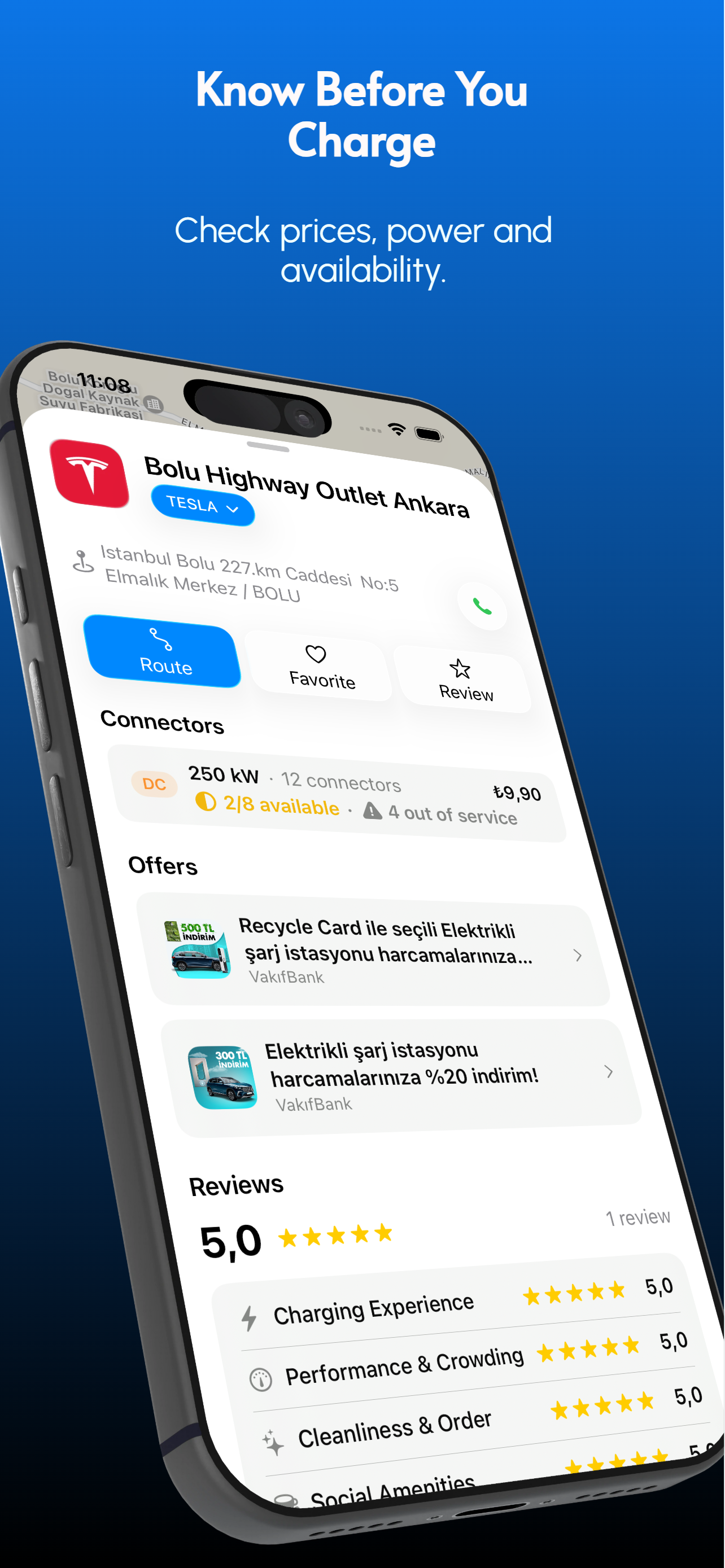 Kilovati: EV Charging Stations screenshot 4