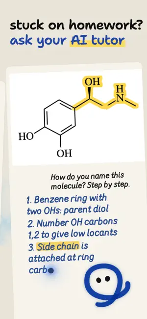 inkling: orgo & chem help screenshot 1