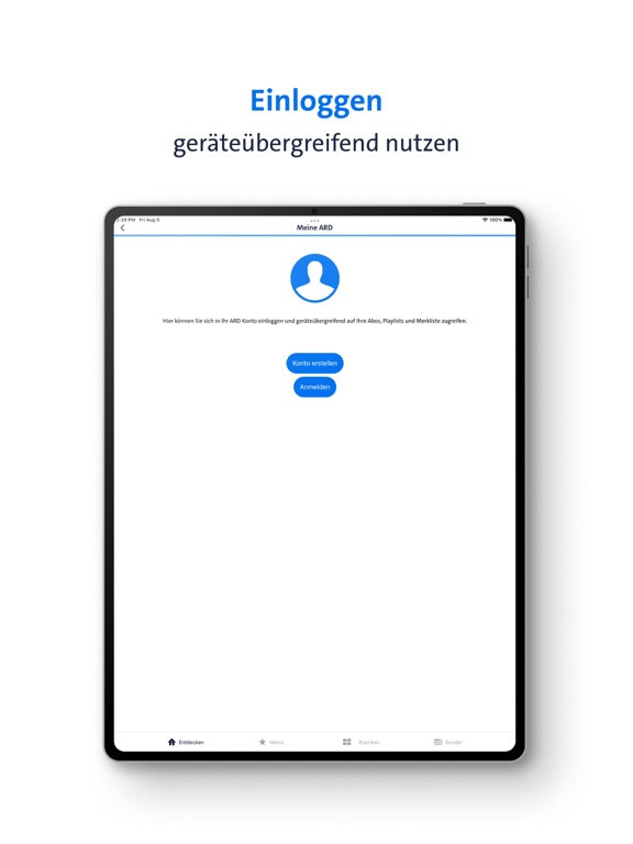 ARD Audiothek iPad screenshot 7 - Entertainment app