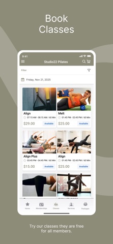 Studio22 Pilates & Wellness Screenshot 1 of 5