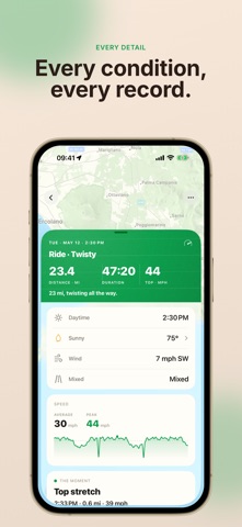 Roveri: Trip & Ride Journal iPhone screenshot