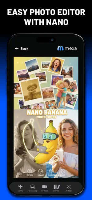 Mexa - Photo & Video with AI iPhone screenshot 2