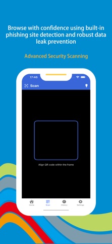 Wonder QR - QR Scanner iPhone screenshot