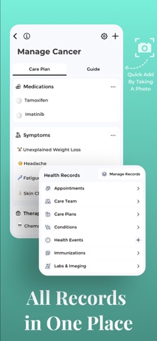 Cancer Tracker screenshot