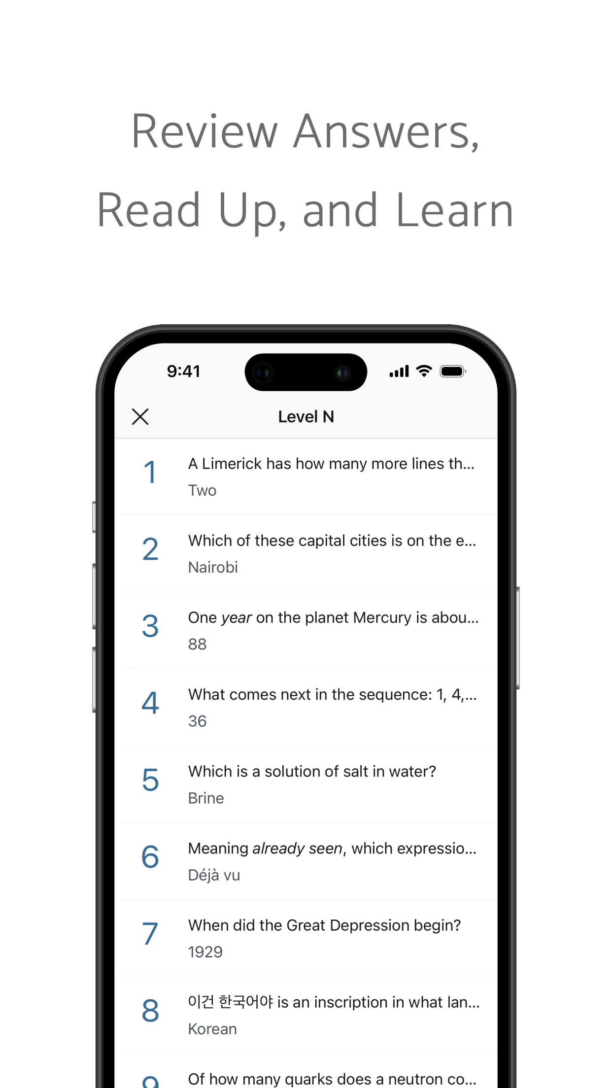 QuizFax: Trivia Quiz Game