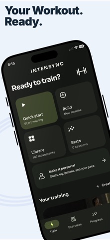IntenSync: Workout Coach Screenshot 1 of 8