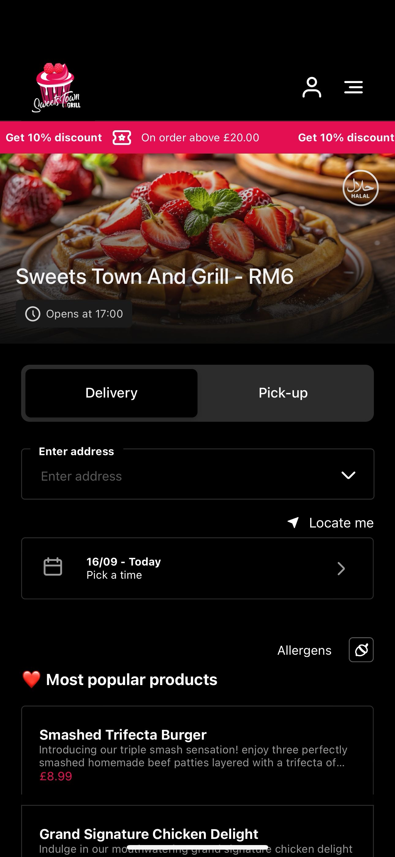 Sweets Town And Grill - RM6 screenshot 3