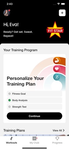 FIT STAR APP Screenshot 2 of 8
