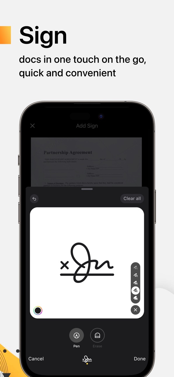 iPhone screenshot
