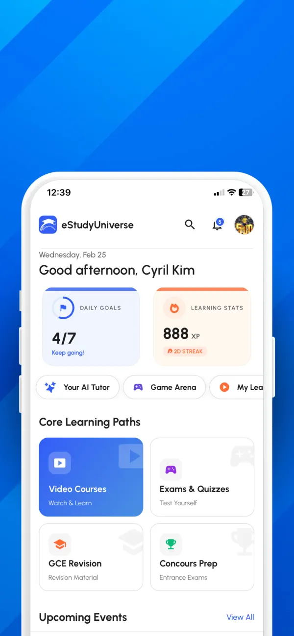 Screenshot #1 pour eStudyUniverse