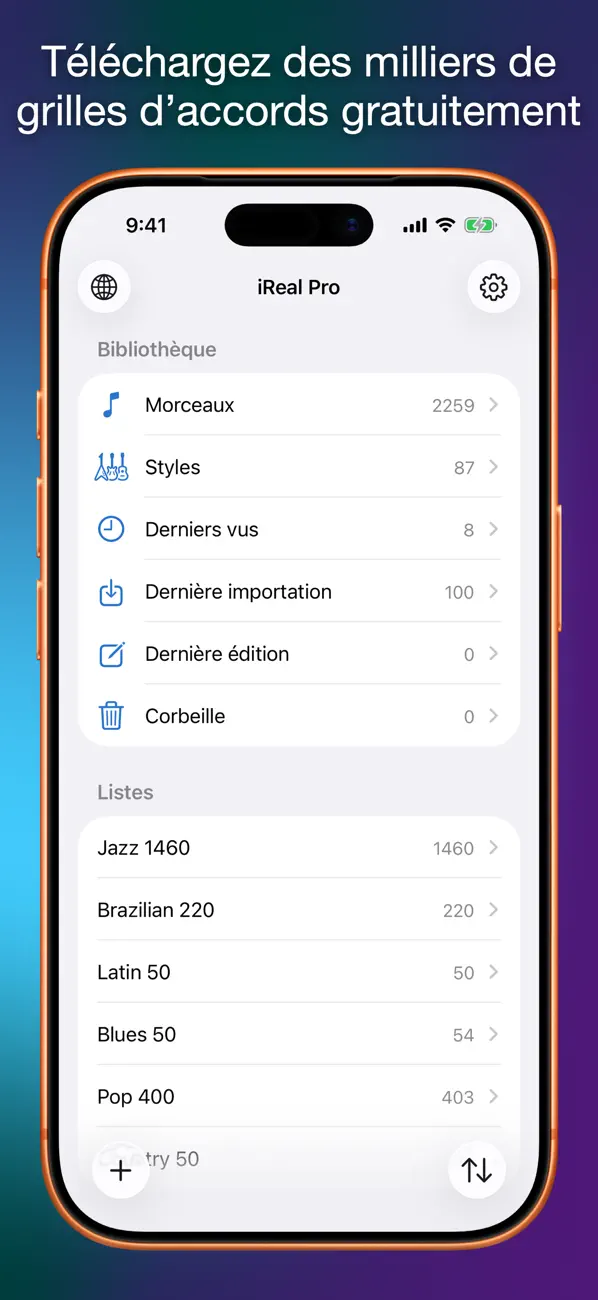 Screenshot #3 pour iReal Pro