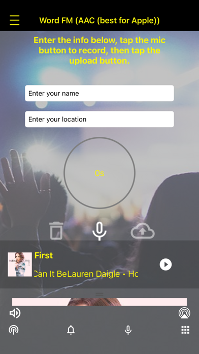 WordFM iPhone screenshot 5 - Entertainment app