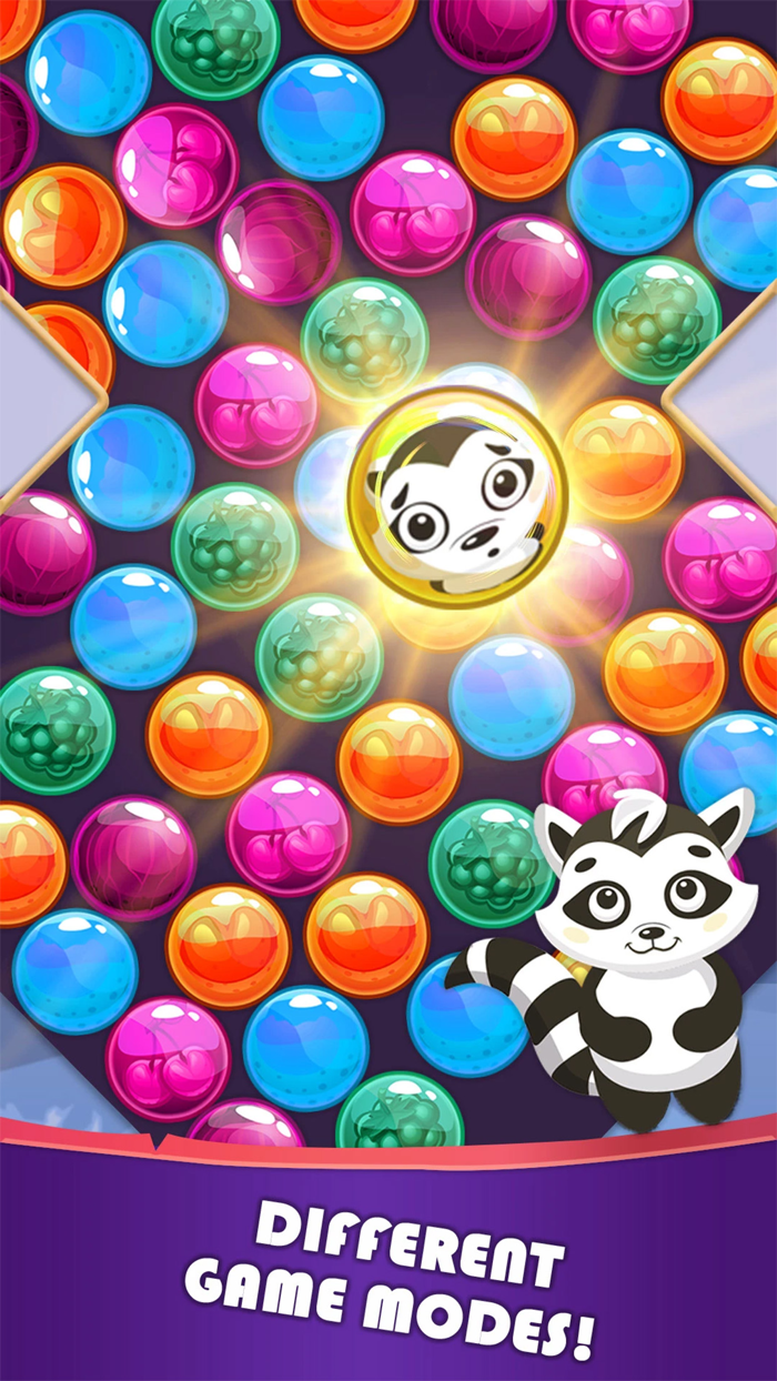 Bubble Shooter game 3D