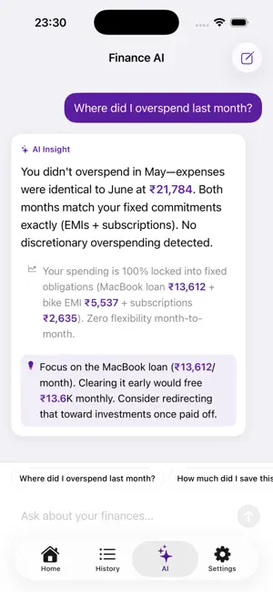 Another Expense Tracker screenshot 3