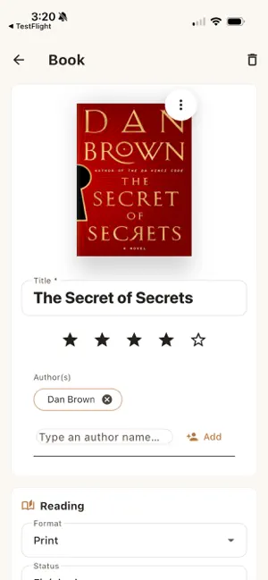 QuickNotes: Private Book Log screenshot 4
