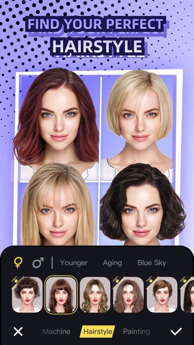 Clicam - Hairstyle, Aging Screenshot