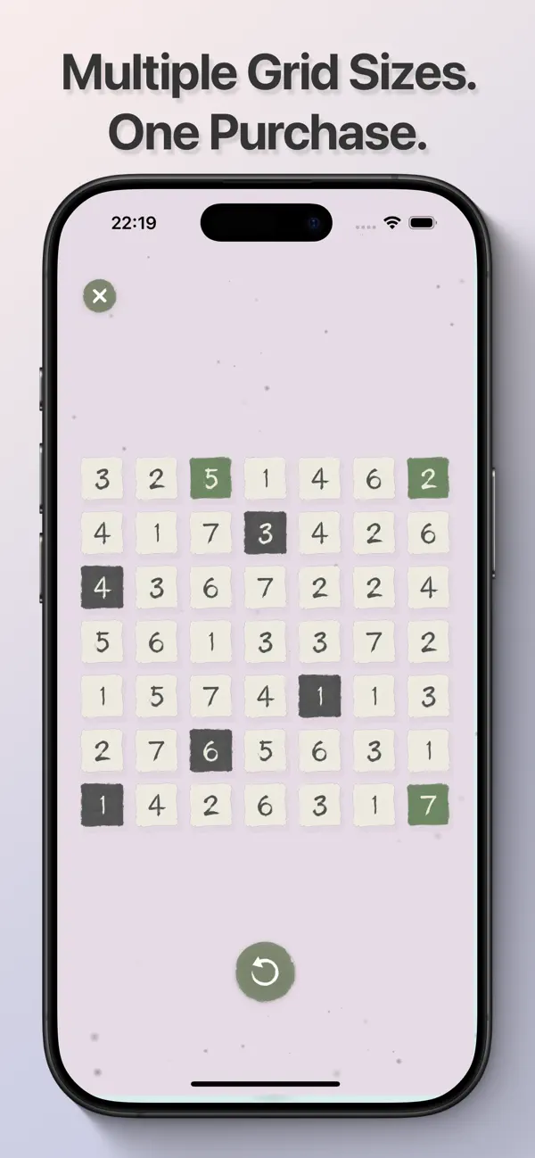 Screenshot #3 pour Hitori: Logic Number Puzzle