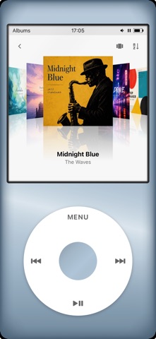 SepiaPod - Retro Music Player iPhone screenshot
