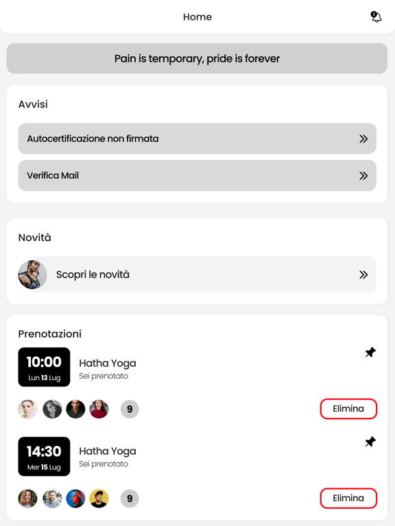 Vimana Yoga Studio iPad screenshot 4 - Sports app