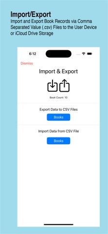 BooksRUs screenshot