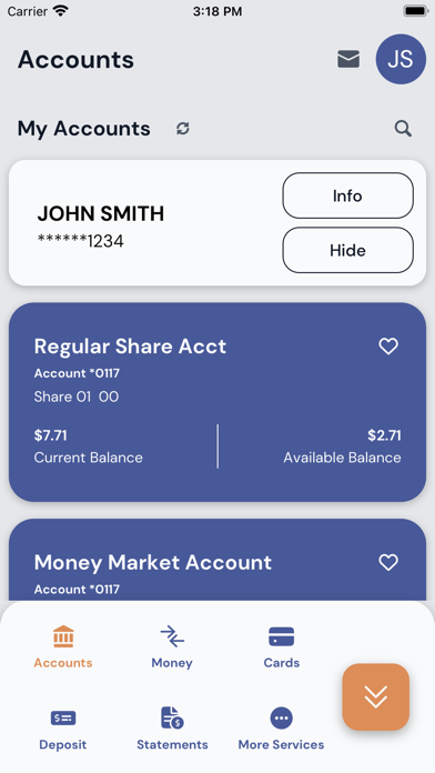 Koin Credit Union Screenshot