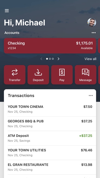 National Bank (Frontier) Screenshot